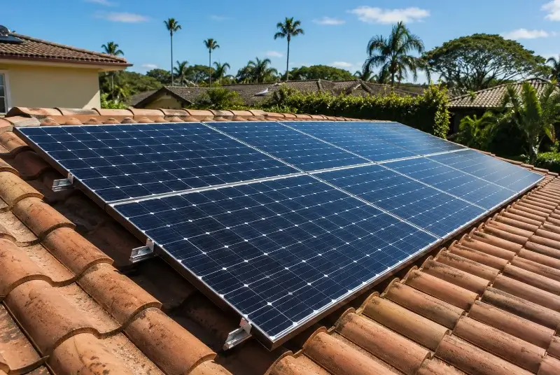 Installation de panneaux solaires à Valentine